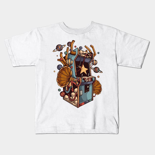 arcade Kids T-Shirt by i want money